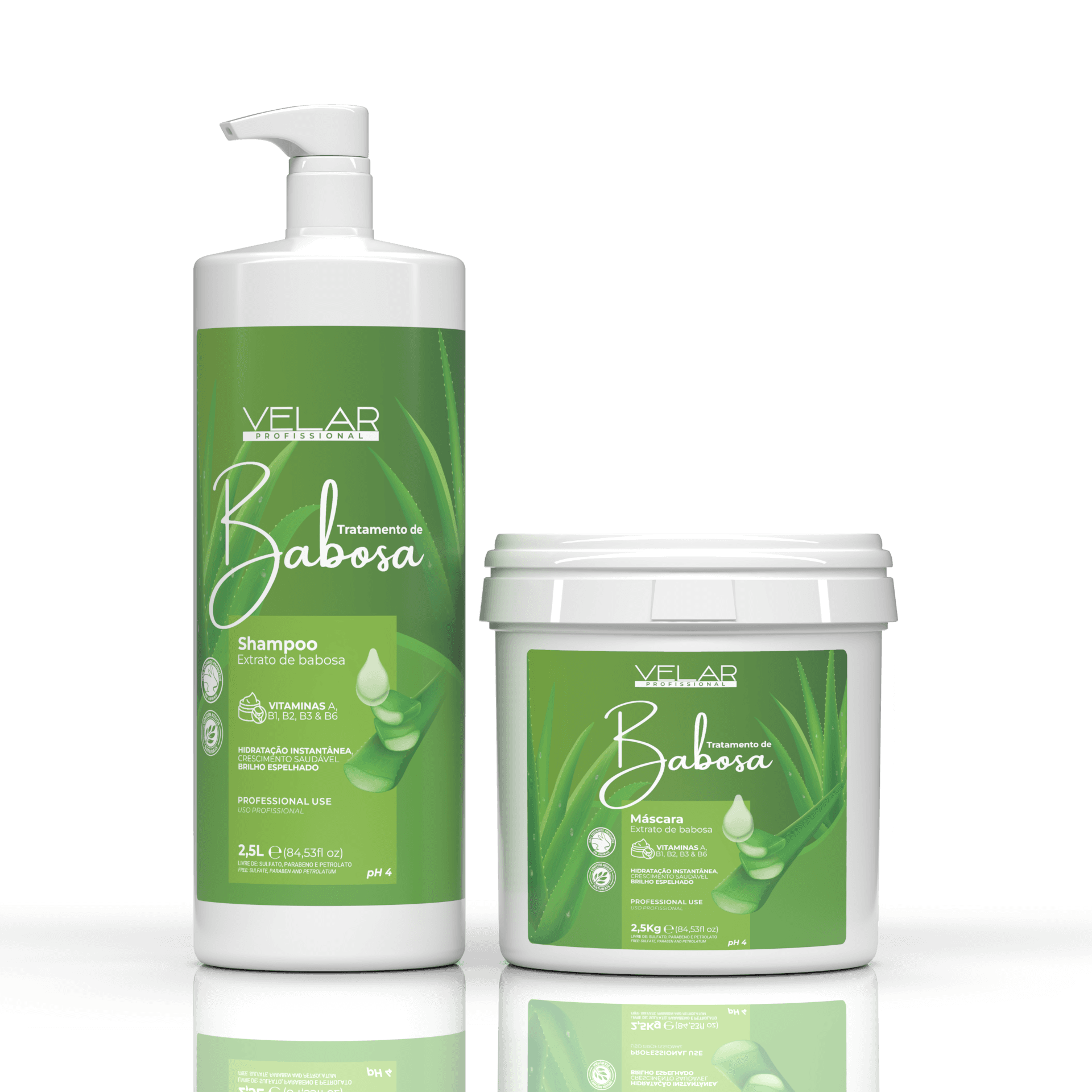 Tratamento Capilar Babosa